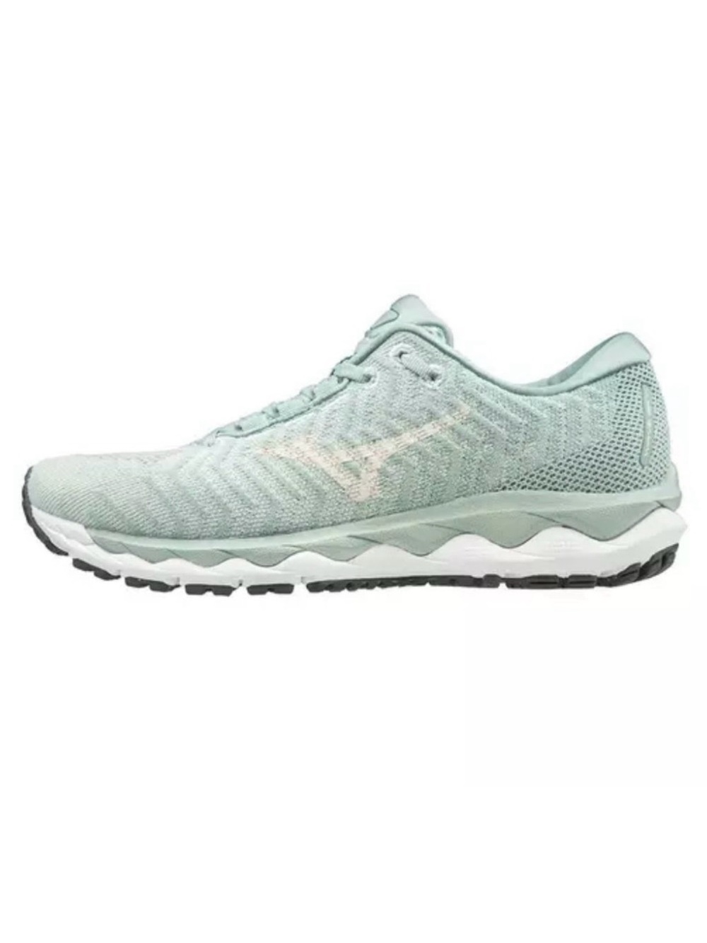 Mizuno Wave Sky WAVEKNIT 3 Women's Running Shoe (Aqua/Mint color) size 8.5